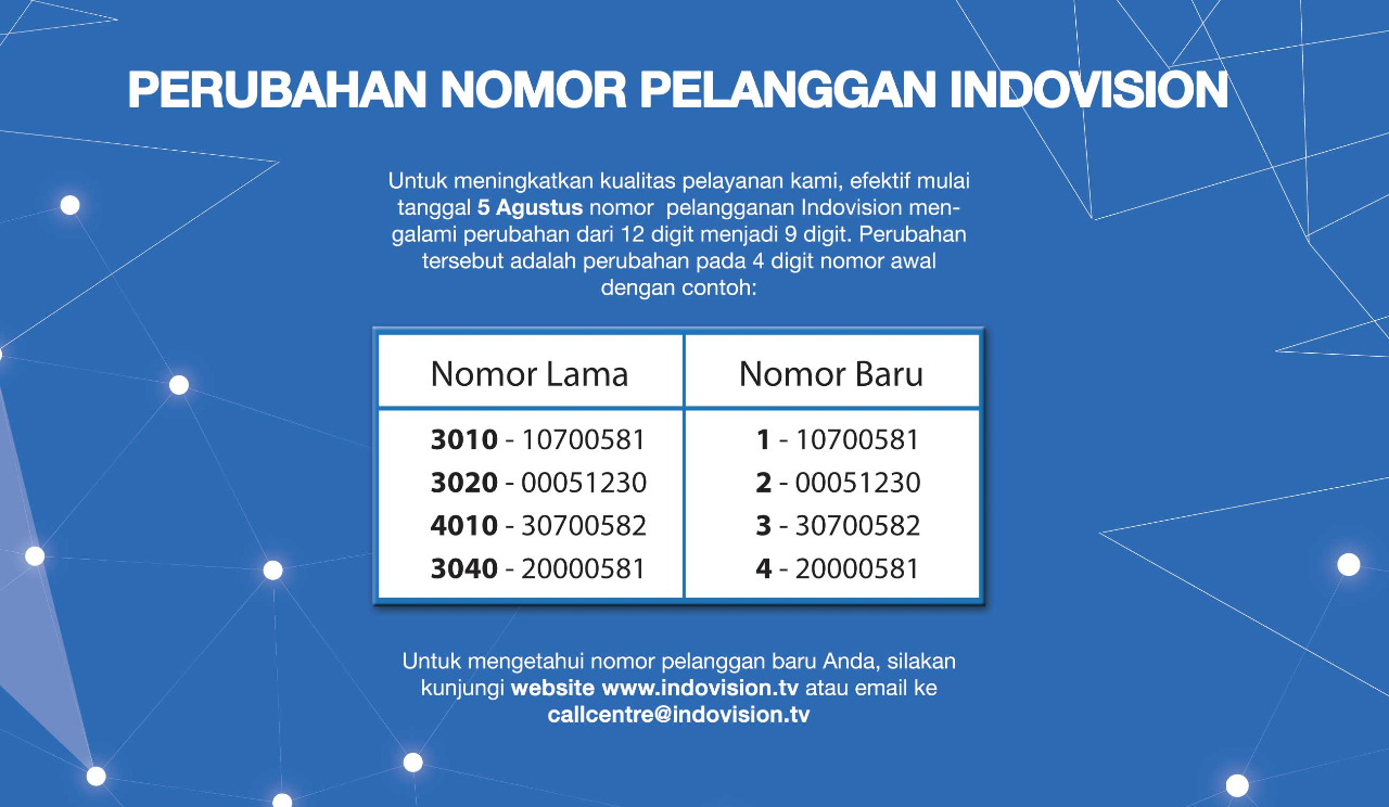 Mnc Vision Nomor Pelanggan Baru