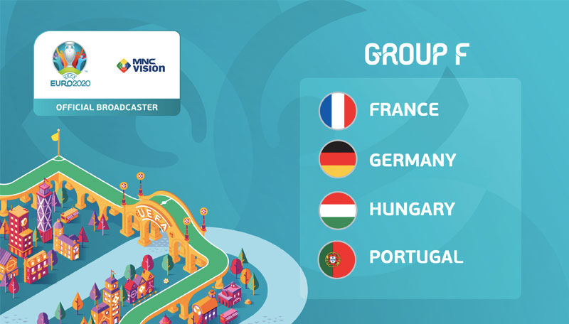 Grup F UEFA EURO 2020 MNC Vision