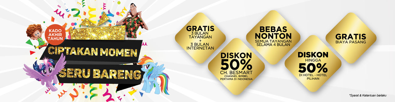 Ciptakan Momen Seru dengan Kado Akhir Tahun MNC Vision 2018 Ciptakan Momen Seru dengan Kado Akhir Tahun MNC Vision 2018